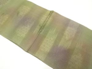 未使用品　正絹　金通し　帯揚げ